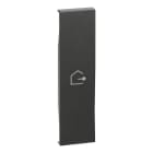 BTICINO - LivingNow 1-mod. Tastenabd. My Home mit Symbol ''Haus verlassen'', Farbe Black