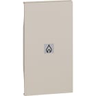 BTICINO - LivingNow 2-modulige Tastenabdeckung mit Symbol ''Heizung'' in der Farbe Sand