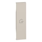 BTICINO - LivingNow 1-mod. Tastenabd. My Home mit Symbol ''Nachhause kommen'', Farbe Sand
