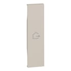 BTICINO - LivingNow 1-mod. Tastenabd. My Home mit Symbol ''Haus verlassen'', Farbe Sand