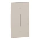 BTICINO - LivingNow 2-modulige Tastenabdeckung My Home mit Symbol ''+/-'', Farbe Sand