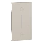 BTICINO - LivingNow 2-modulige Taste für Master-Switch ''Kommen/Gehen'' in der Farbe Sand