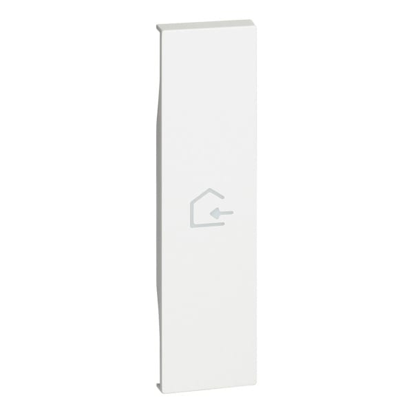 BTICINO - LivingNow 1-mod. Tastenabd. My Home mit Symbol ''Nachhause kommen'', Farbe White