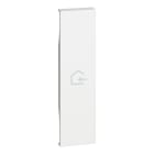 BTICINO - LivingNow 1-mod. Tastenabd. My Home mit Symbol ''Nachhause kommen'', Farbe White