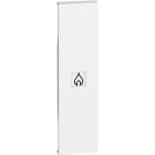 BTICINO - LivingNow 1-modulige Tastenabdeckung mit Symbol ''Heizung'' in der Farbe White