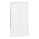 BTICINO - LivingNow 2-modulige Tastenabdeckung My Home mit Symbol ''+/-'', Farbe White