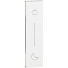 BTICINO - LivingNow 1-modulige Taste für Szenen-Wandsender ''Tag/Nacht'' in der Farbe White