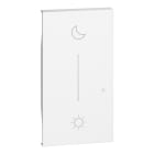 BTICINO - LivingNow 2-modulige Taste für Szenen-Wandsender ''Tag/Nacht'' in der Farbe White