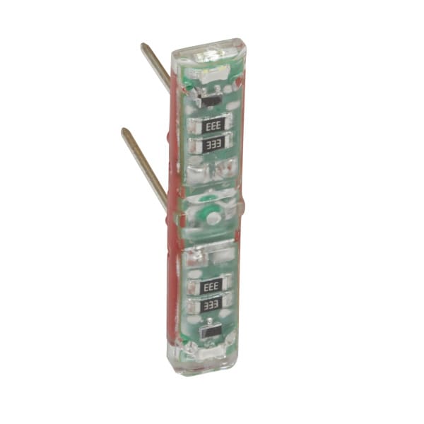 LEGRAND - Mosaic EASYLED LED-Aggregat für Kontroll-Funktion, 230V 1,7mA LED-Farbe: Weiß