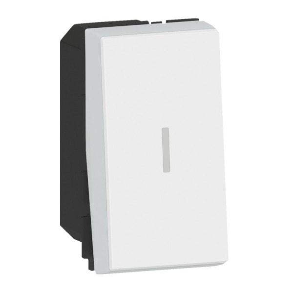 LEGRAND - MSC Wechselschalter 20A, Schraubklemmen, 1-modulig, beleuchtbar Farbe: Ultraweiß