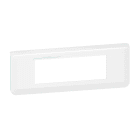 LEGRAND - Mosaic Rahmen 6-modulig, horizontal, antibakteriell Farbe: Ultraweiß