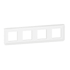 LEGRAND - Mosaic Rahmen 4x2-modulig, horizontal Farbe: Ultraweiß