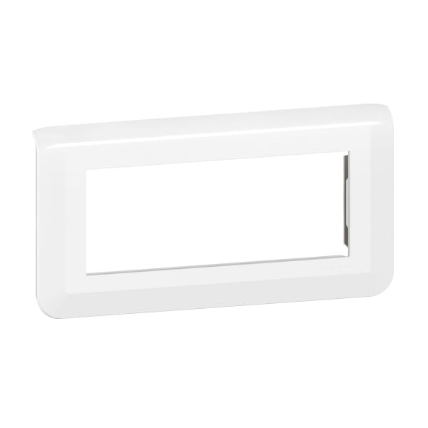 LEGRAND - Mosaic Rahmen 5-modulig, horizontal Farbe: Ultraweiß