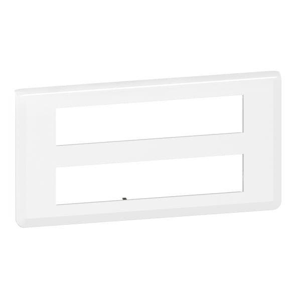 LEGRAND - Mosaic Rahmen 2x10-modulig, horizontal Farbe: Ultraweiß
