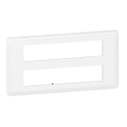 LEGRAND - Mosaic Rahmen 2x10-modulig, horizontal Farbe: Ultraweiß