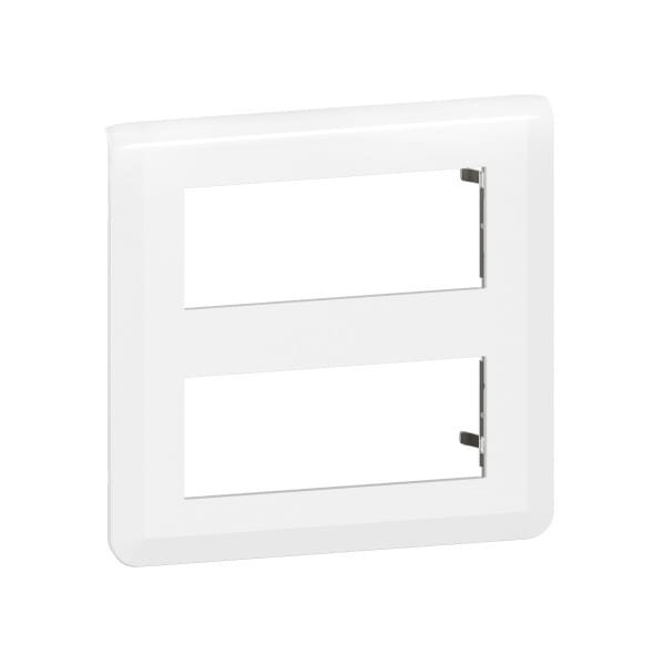LEGRAND - Mosaic Rahmen 2x5-modulig, horizontal Farbe: Ultraweiß