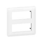 LEGRAND - Mosaic Rahmen 2x5-modulig, horizontal Farbe: Ultraweiß