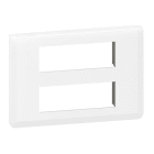 LEGRAND - Mosaic Rahmen 2x6-modulig, horizontal Farbe: Ultraweiß