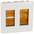 LEGRAND - Mosaic Unterputz-Multibox 2x4-modulig, horizontal Farbe: Ultraweiß