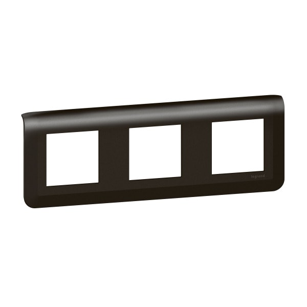 LEGRAND - Mosaic Rahmen 3x2-modulig, horizontal Farbe: Schwarz