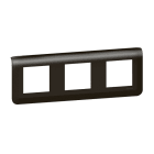 LEGRAND - Mosaic Rahmen 3x2-modulig, horizontal Farbe: Schwarz
