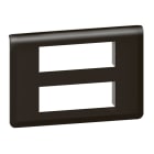 LEGRAND - Mosaic Rahmen 2x6-modulig, horizontal Farbe: Schwarz