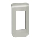 LEGRAND - Mosaic Rahmen 1-modulig, horizontal Farbe: Aluminium