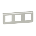 LEGRAND - Mosaic Rahmen 3x2-modulig, horizontal Farbe: Aluminium