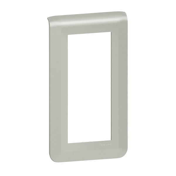 LEGRAND - Mosaic Rahmen 5-modulig, vertikal Farbe: Aluminium