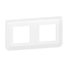 LEGRAND - Mosaic Rahmen 2x2-modulig horizontal Farbe: Ultraweiß