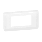LEGRAND - Mosaic Rahmen 4-modulig horizontal Farbe: Ultraweiß
