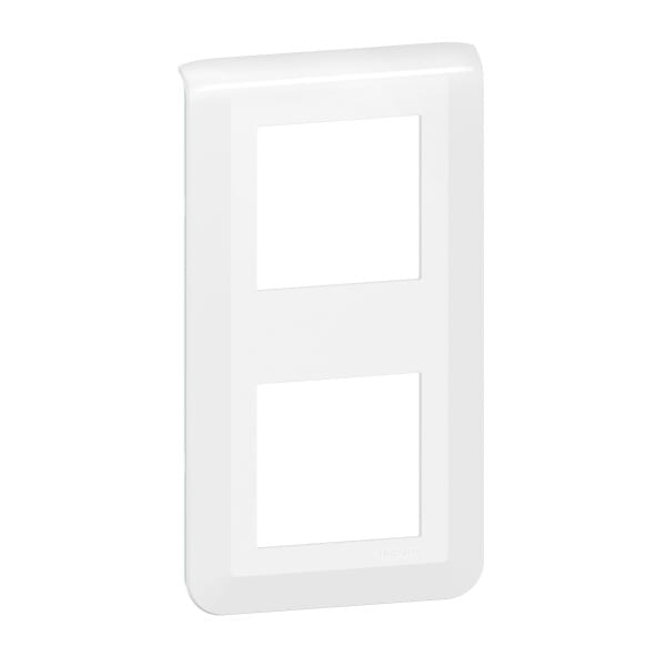 LEGRAND - Mosaic Rahmen 2x2-modulig vertikal Farbe: Ultraweiß