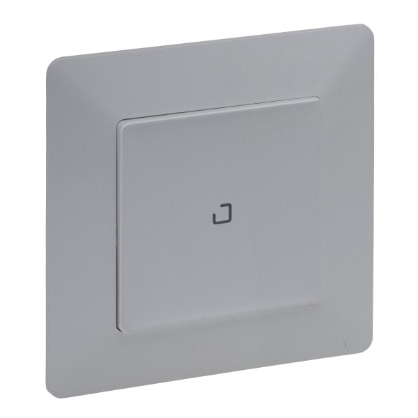 LEGRAND - Valena Life with Netatmo Schalter/Dimmer mit Neutralleiter, Farbe: Aluminium