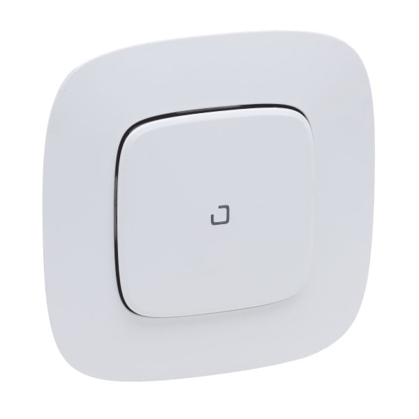LEGRAND - Valena Allure with Netatmo Schalter/Dimmer mit Neutralleiter, Farbe: Ultraweiss