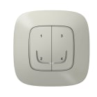 LEGRAND - Valena Allure with Netatmo Szenentaster 4-fach, Farbe: Aluminium