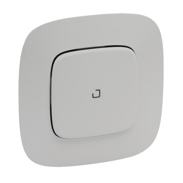 LEGRAND - Valena Allure with Netatmo Schalter/Dimmer mit Neutralleiter, Farbe: Perlmutt