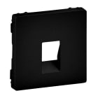 LEGRAND - Valena Life Abdeckung für Lautsprecherdose mit Federklemmen. Farbe: Schwarz