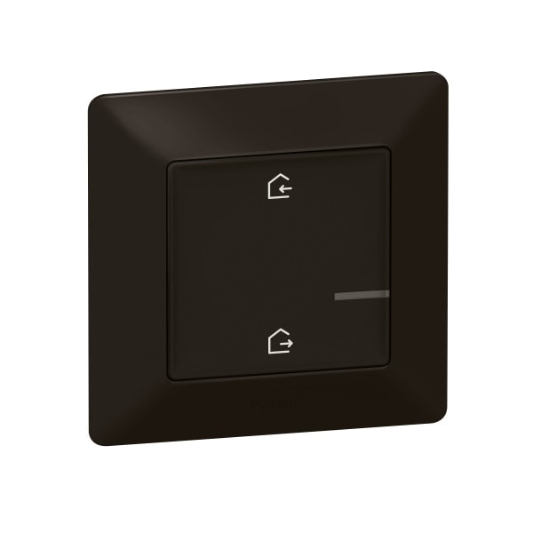 LEGRAND - Valena Life with Netatmo Master-Switch, Farbe: Schwarz