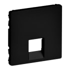 LEGRAND - Valena Life Abdeckung RJ11 1-fach Farbe: Schwarz