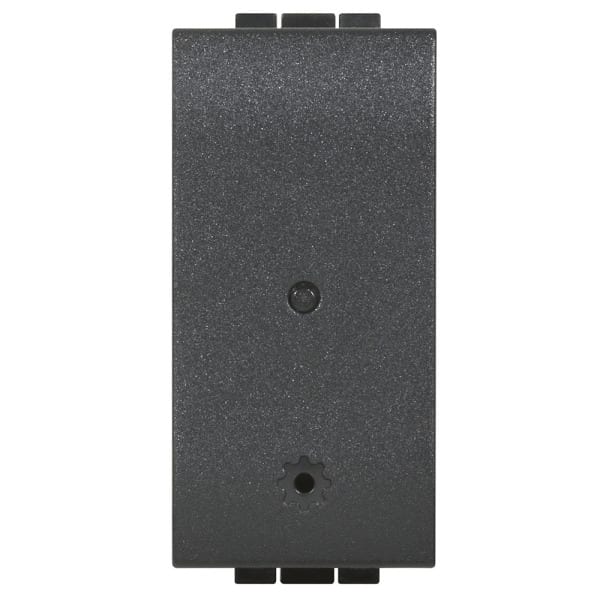 BTICINO - Aktor LivingLight with Netatmo zum Schalten einer Steckdose, Farbe: Anthrazit