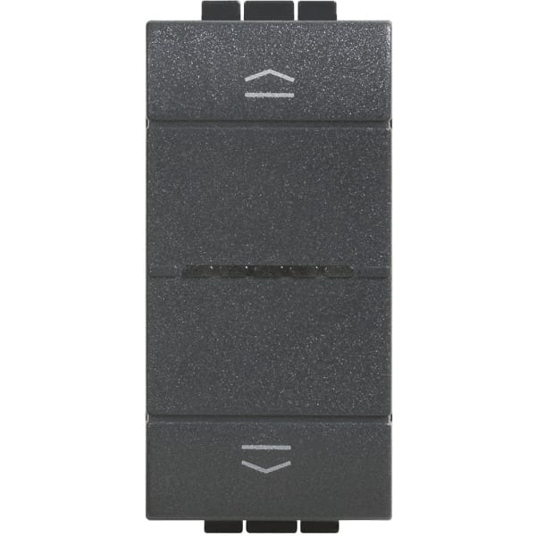 BTICINO - Drahtloser Wandsender Rollladen 1-modulig LivingLight with Netatmo, ohne Wippe