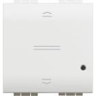 BTICINO - Rollladenschalter 2-modulig für LivingLight with Netatmo, Farbe: Weiß
