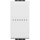 BTICINO - Vernetzter 3-Leiter Dimmer für LivingLight with Netatmo, Farbe: Weiß