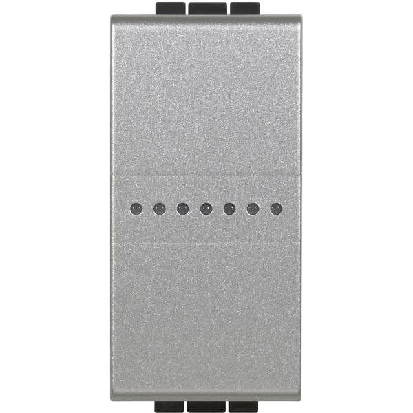 BTICINO - Vernetzter 3-Leiter Dimmer für LivingLight with Netatmo, Farbe: Tech