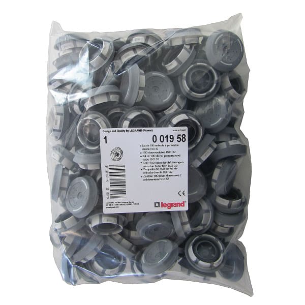 LEGRAND - Membranen-Set, bestehend aus 100 x M32 Membraneinführungen
