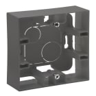 LEGRAND - Niloe Step Aufputzgehäuse 1-fach Farbe: Schwarz