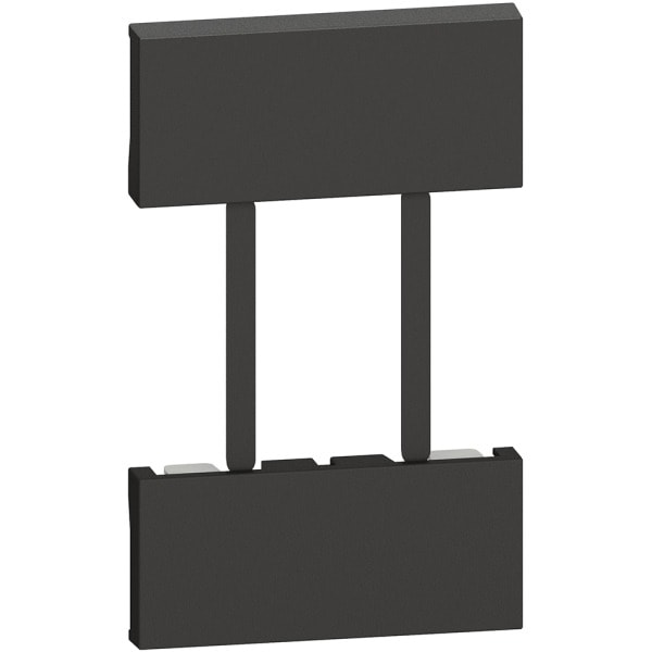 BTICINO - LivingNow Abdeckung für das Unterputz-Gateway with Netatmo in der Farbe BLACK