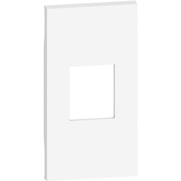 BTICINO - LivingNow Abdeckung 2-modulig für Glasfaser-Steckdose in der Farbe White