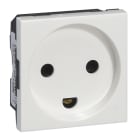LEGRAND - Dänischer Standard (SL), 2P+E 13 A, mit erhöhtem Berührungsschutz, Farbe: weiß