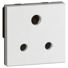LEGRAND - Mosaic Steckdose Britischer Standard SK 2-modulig 5 A Farbe: Ultraweiß